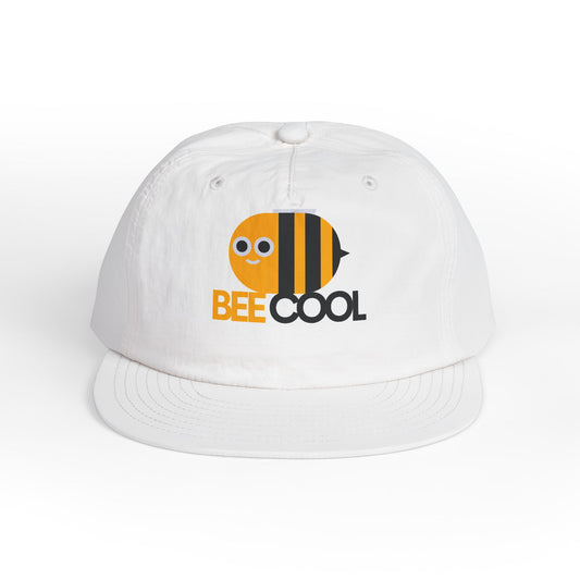 Bee Cool Surf Cap, Summer Beach Hat, Outdoor Sun Protection, Gift for Surfers, Fun Accessory for Kids